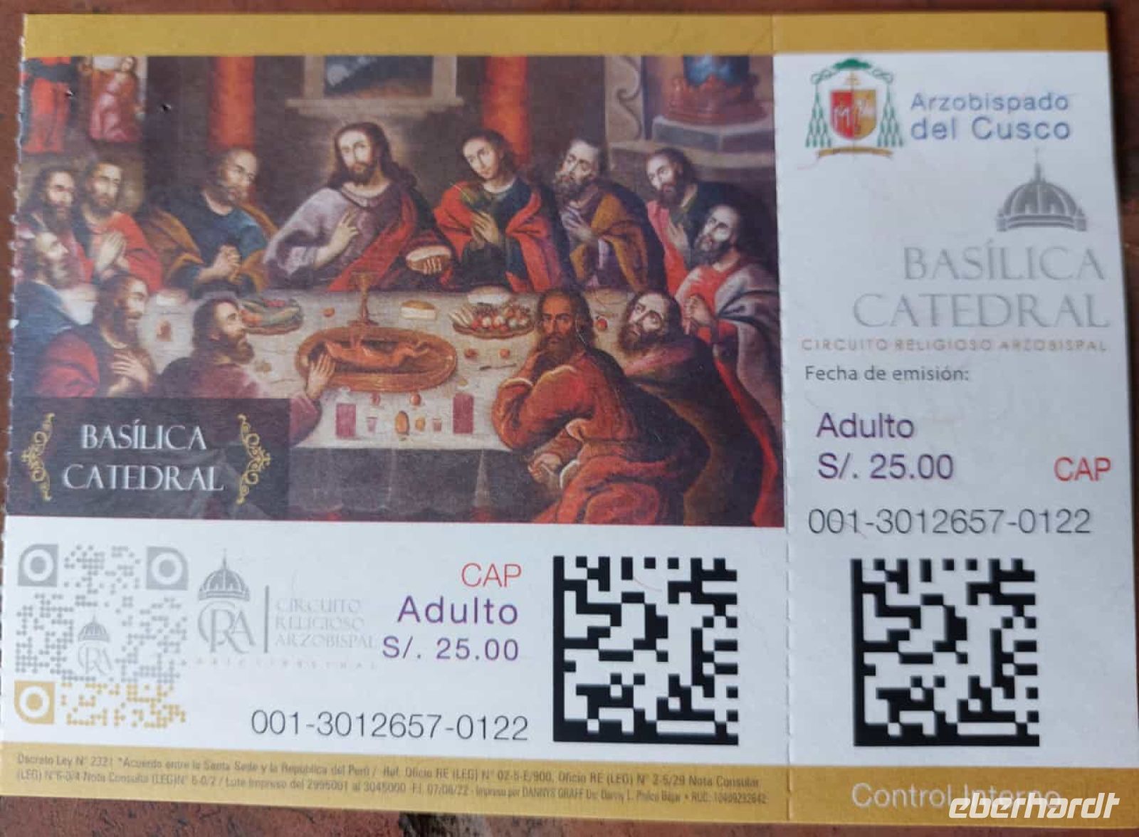 Das letzte Abendmahl - Cusco 