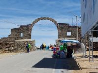 Grenzübergang Peru - Bolivien 