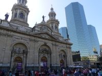 Santiago...Plaza de Armas Kathedrale