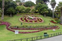 Blumenuhr in Viña del Mar