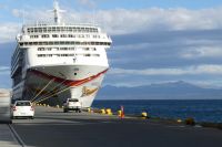 unser Schiff in Ushuaia