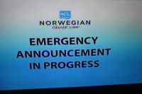 Durchsage: Punta del Este kann nicht angefahren werden