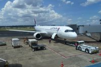 Flughafen Foz do Iguaçu. 