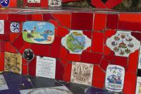 Rio de Janeiro, Stufen von Selarón mit deutschen Kacheln