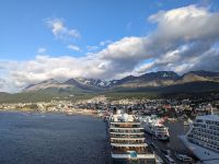 Einlaufen in Ushuaia