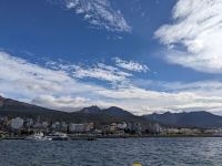 Blick auf  Ushuaia