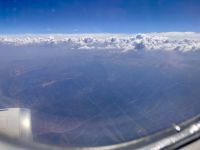 Flug über die Anden