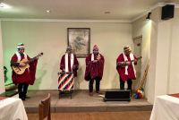 Panflötenmusik zum Abendessen