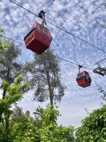 Auffahrt zum Cerro San Cristóbal, Santiago de Chile