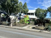 Rio de Janeiro - am Straßenrand Karnevalswagen