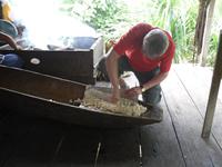 Jürgen bei der Arbeit