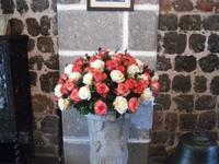 Blumenstrauß in der Cienega-Hacienda