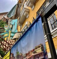 In Valparaiso, passende Leintuecher