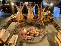 Im Quincho zum Mittagessen 