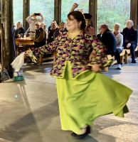 Traditionelle Taenze bringen sehr viel Stimmung in den Quincho