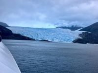 1. Gletscher im Sarmiento Kanal 