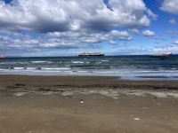 Unsere Oosterdam in der Magellanstrasse