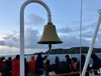 Auftregung an Bord, DAS CAP HOORN vor uns