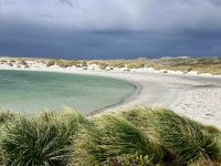 Straende mit weissem Sand