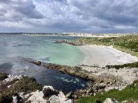 Die magische Kueste der oestlichen Falkland Insel