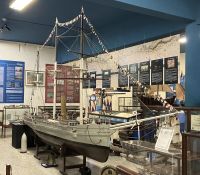 Im Marine Museum in Montevideo