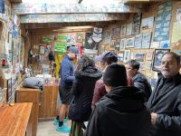 im südlichsten Postamt der Welt 