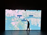 im Theater World Stage - Ausflugspräsentation