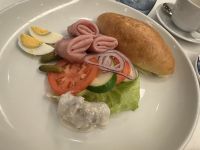 europäisches Frühstück auf der MS Oosterdam
