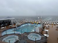 MS Oosterdam - Pool und Whirlpool am Heck