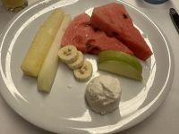 Frühstück an Bord der MS Oosterdam