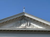 Santiago de Chile - Nationalkongress Giebel