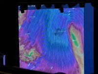 Wettervorhersage: es wird stürmisch