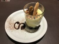 Reisdessert mit Apfel und Zimt