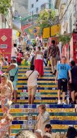 Escadaria Salarón, Rio de Janeiro, Brasilien