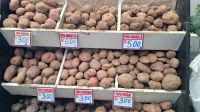 Kartoffelsorten Markthalle San Isidoro Lima