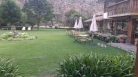 Park im Hotel in Yucay Peru