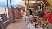 Blick in ein Rahmenatelier in Cusco