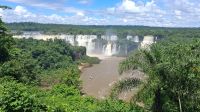Besuch brasilianische Seite der Wasserfälle Iguacu