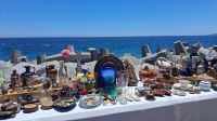 Flohmarkt an der Promenade bei Vina del Mar in Chile