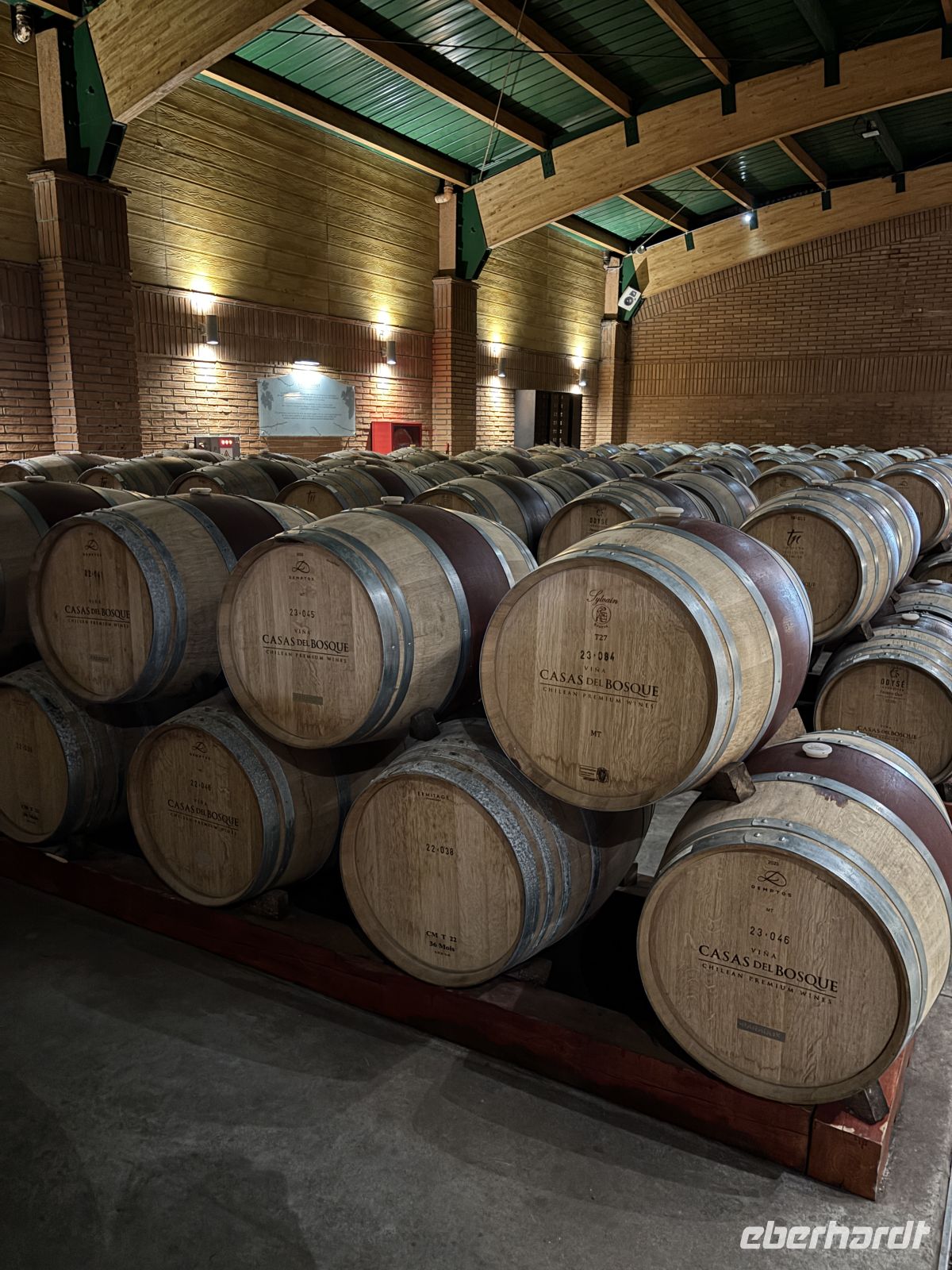 Weingut Casa del Bosque_Lagerung &ndash; &copy;  (Eberhardt TRAVEL)
