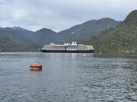 Ms Oosterdam vom Tenderboot &ndash; &copy; Domenic Obiegli (Eberhardt TRAVEL)