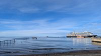 Unser Schiff vom Hafen von Punta Arenas &ndash; &copy; Natalie Hady (Eberhardt TRAVEL)