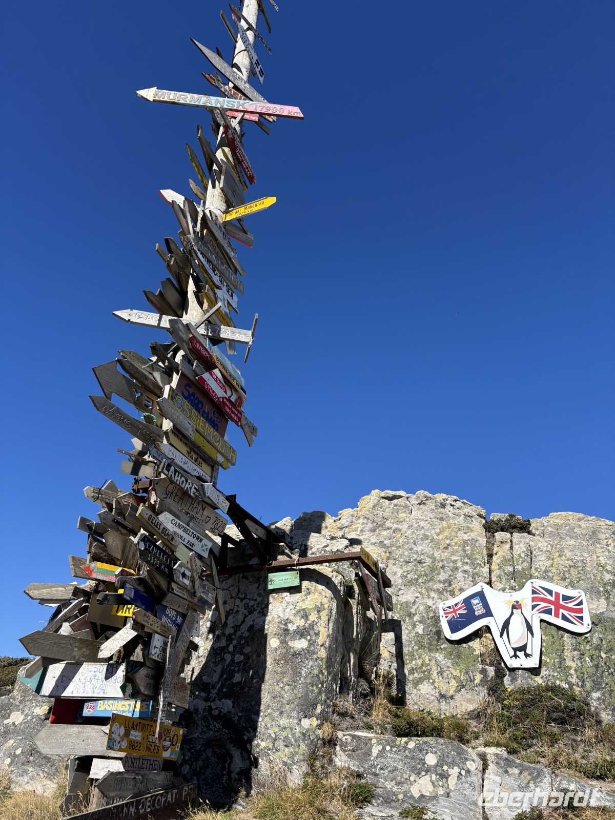 Ortsschilder in die ganze Welt &ndash; &copy;  (Eberhardt TRAVEL)