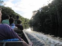Cuyabeno Reservat - Fahrt mit dem Boot