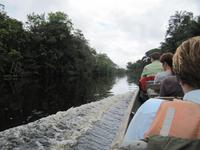 Cuyabeno Reservat - auf dem Boot