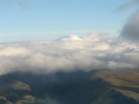 RÜckflug nach Quito der Cayambe