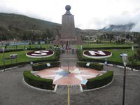 Quito -  am Äquator -  Äquatordenkmal