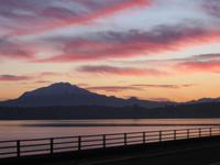 Sonnenuntergang am Llanquihue See