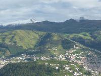 Blick auf Quito