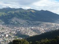 Blick auf Quito